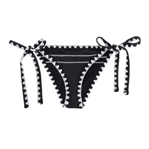 Same Swim Bikini The Babe Top & The Everything Bottom Black/White Size L👙 - Picture 6 of 6